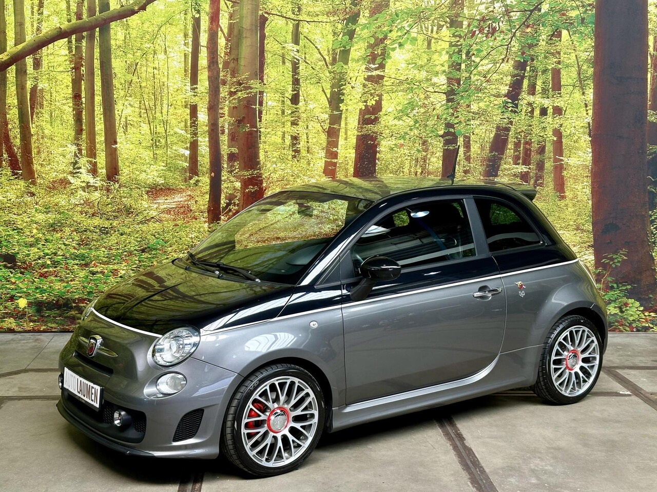 Fiat 500 Abarth - 1.4 T-Jet Elaborabile Bi Color Clima Leder 17 inch PDC Xenon Virtual Cockpit Bluetooth - AutoWereld.nl