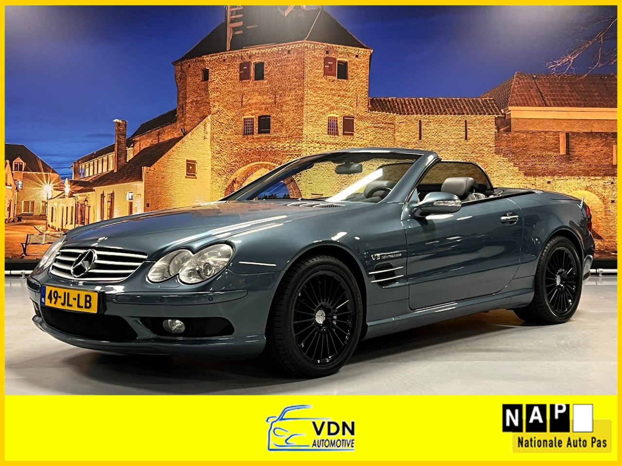 Mercedes-Benz SL-klasse Cabrio - AMG 55 V8 Kompressor Automaat - AutoWereld.nl