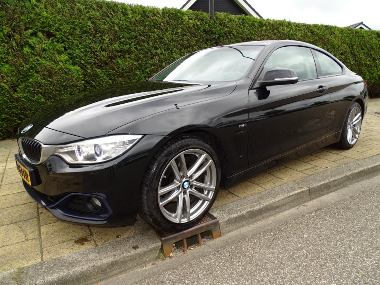 BMW 4-Serie - 420I HIGH EXE-109065 Km-Cima-Navi-Cruise-Blth-Leer - AutoWereld.nl