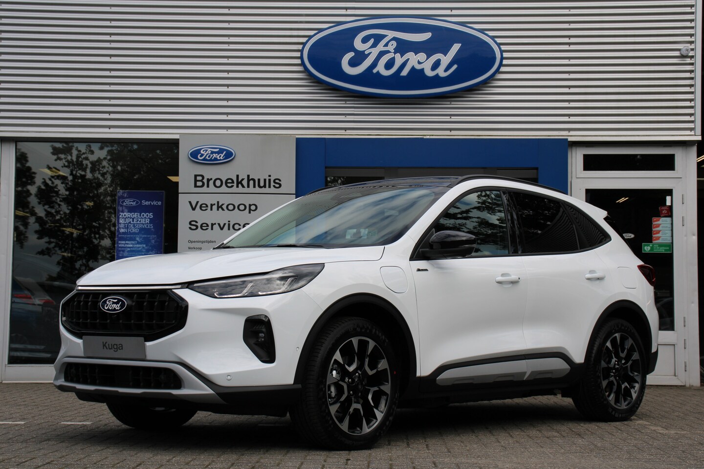 Ford Kuga - 2.5 PHEV ACTIVE X | PANODAK | EL. TREKHAAK | LEDER | ALLE OPTIES! | HEAD-UP | FULL LED | N - AutoWereld.nl