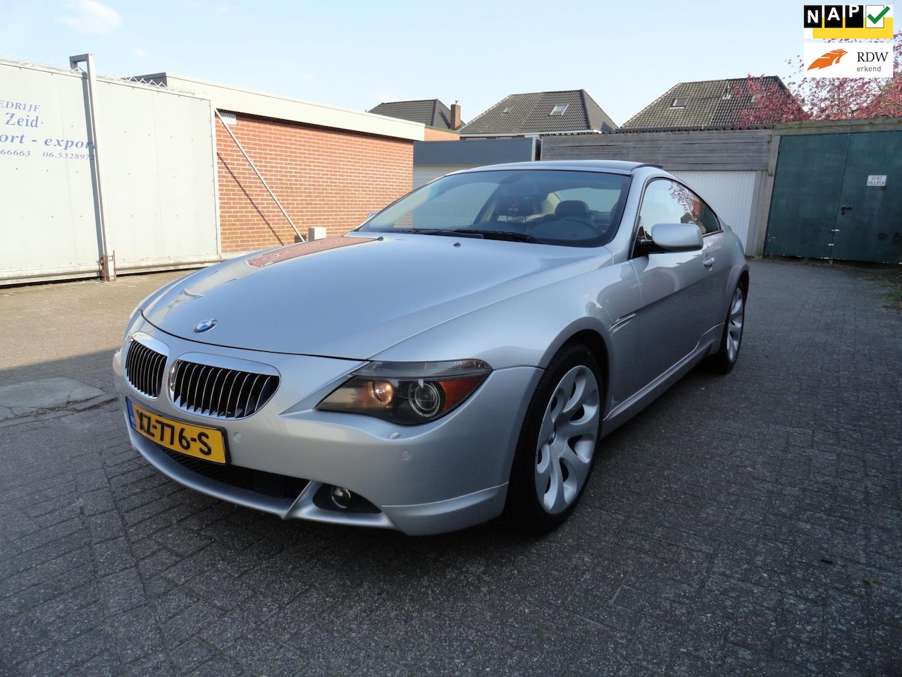 BMW 6-serie - 650i AUT PANORAMA (KM 168000) VOL OPTION - AutoWereld.nl