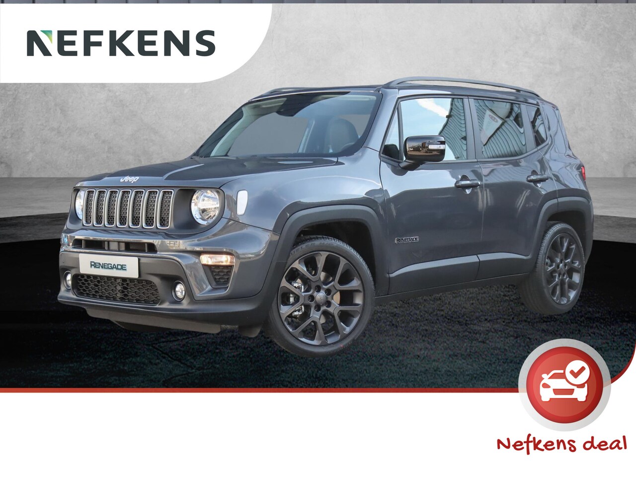 Jeep Renegade - 130pk Turbo e-Hybrid Altitude (DIRECT rijden!!/LED/Climate/Keyless/PDC/NAV./17"LMV) - AutoWereld.nl