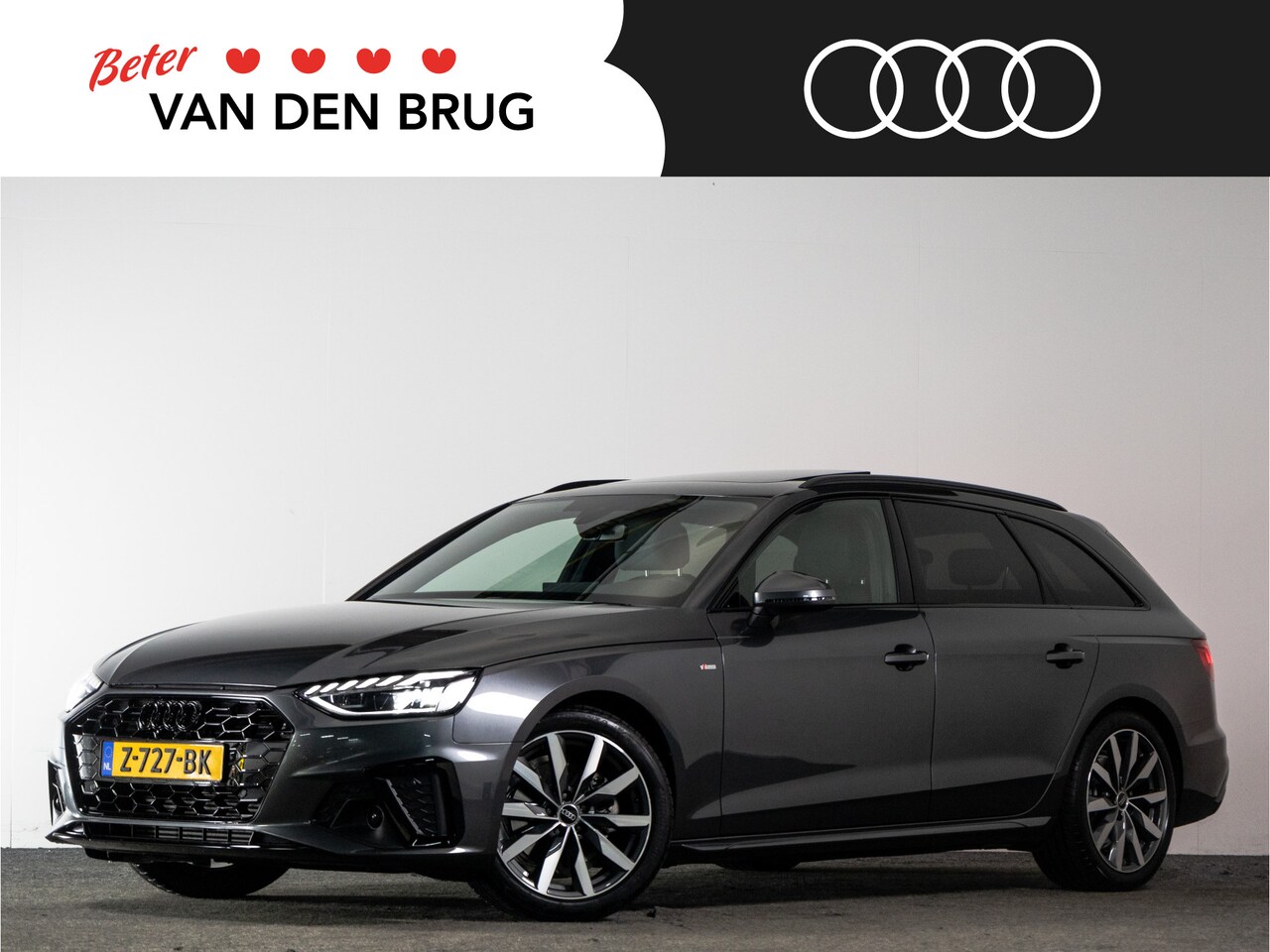 Audi A4 Avant - 35 TFSI S edition Competition | Navigatie | Panoramadak | 18 inch LMV | S-Line | LED kopla - AutoWereld.nl