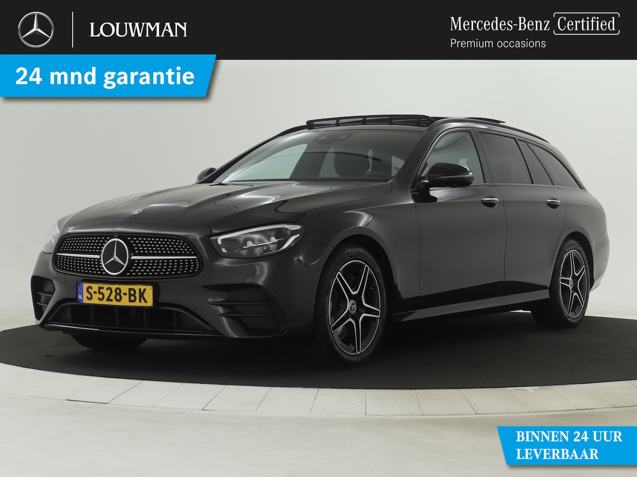 Mercedes-Benz E-klasse Estate - 200 Business Solution AMG | Burmester | Panoramadak | 360 Camera | Navigatie | Inclusief 2 - AutoWereld.nl