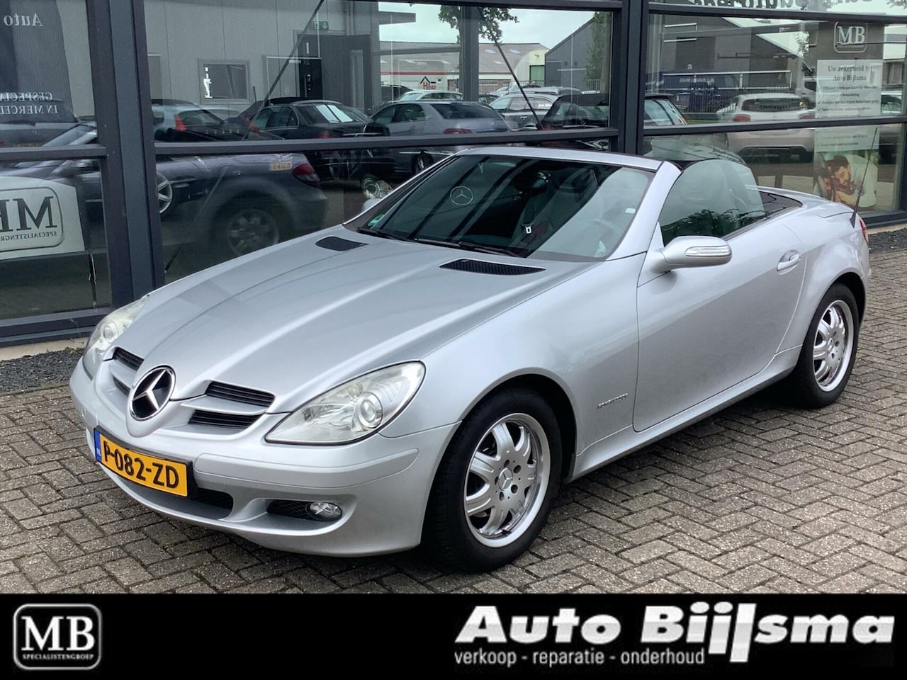 Mercedes-Benz SLK-klasse - 200 K automaat, leer, gas lpg installatie, - AutoWereld.nl