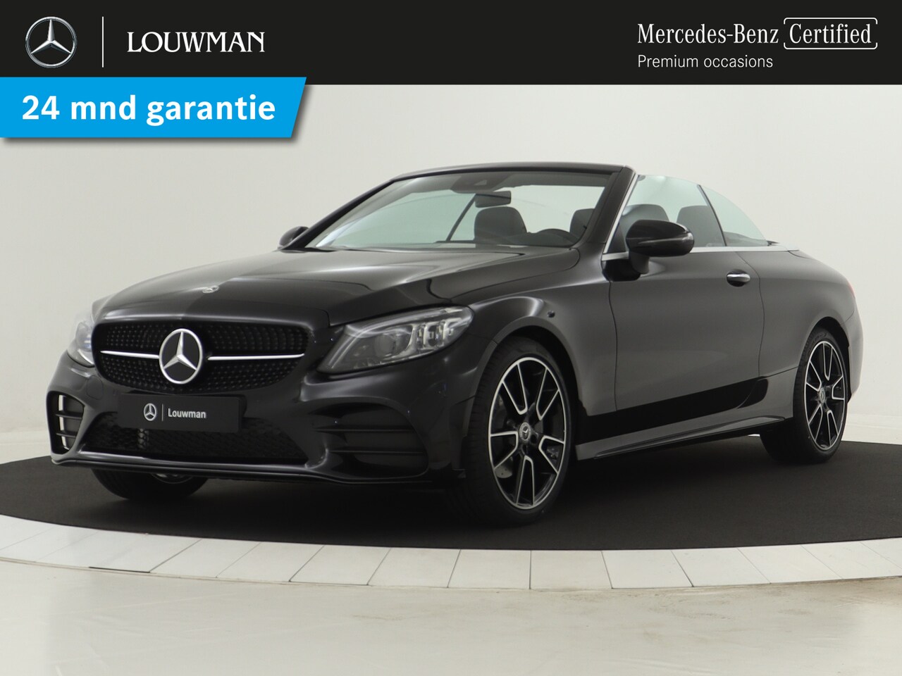 Mercedes-Benz C-klasse Cabrio - 180 AMG Nightpakket | Aircap/Airscarf | Burmester Audio | Dode Hoek Ass | Keyless Go | Ala - AutoWereld.nl