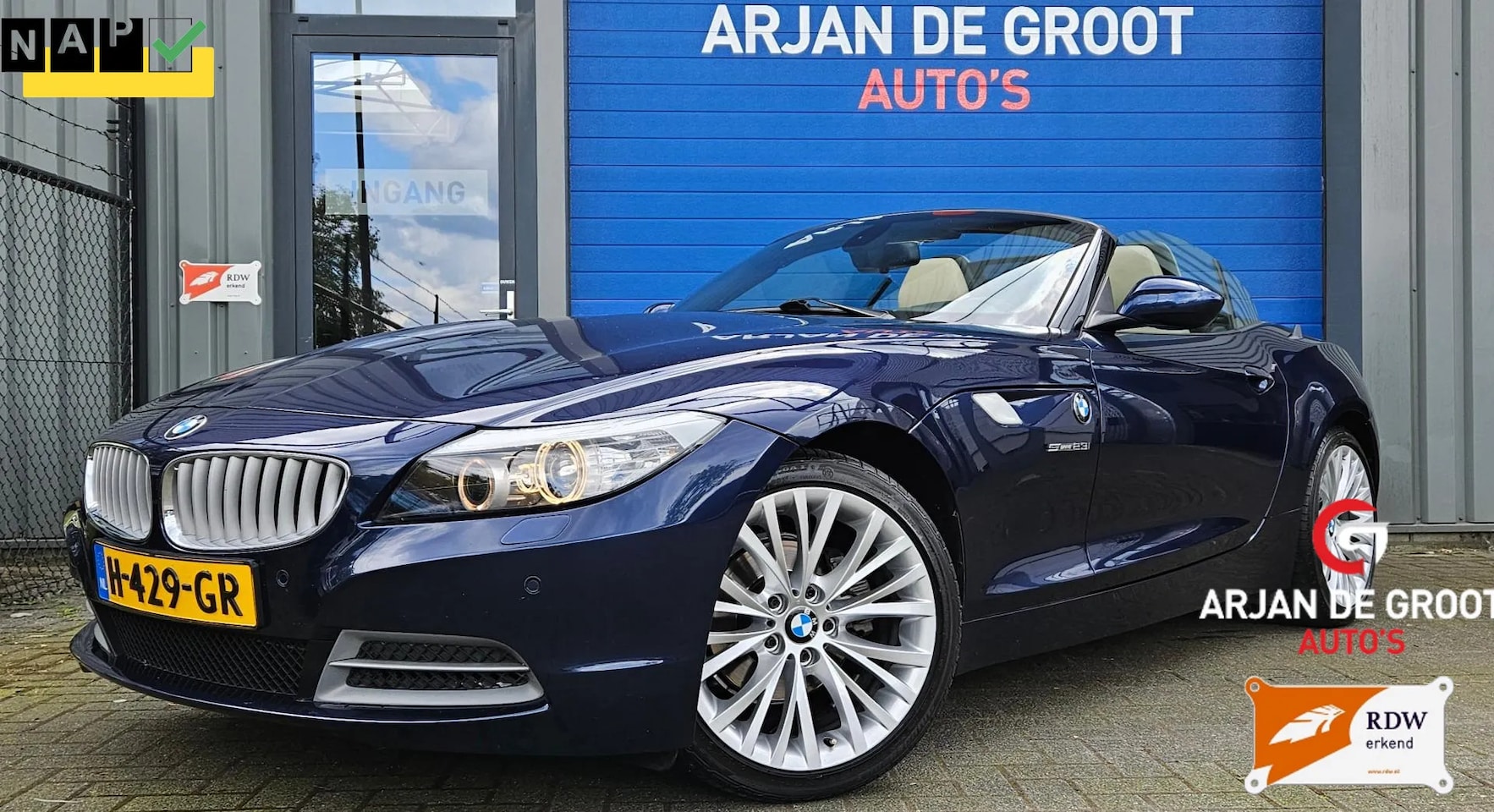 BMW Z4 Roadster - sDrive23i Automaat Climate PDC v+a Zeer mooi! - AutoWereld.nl