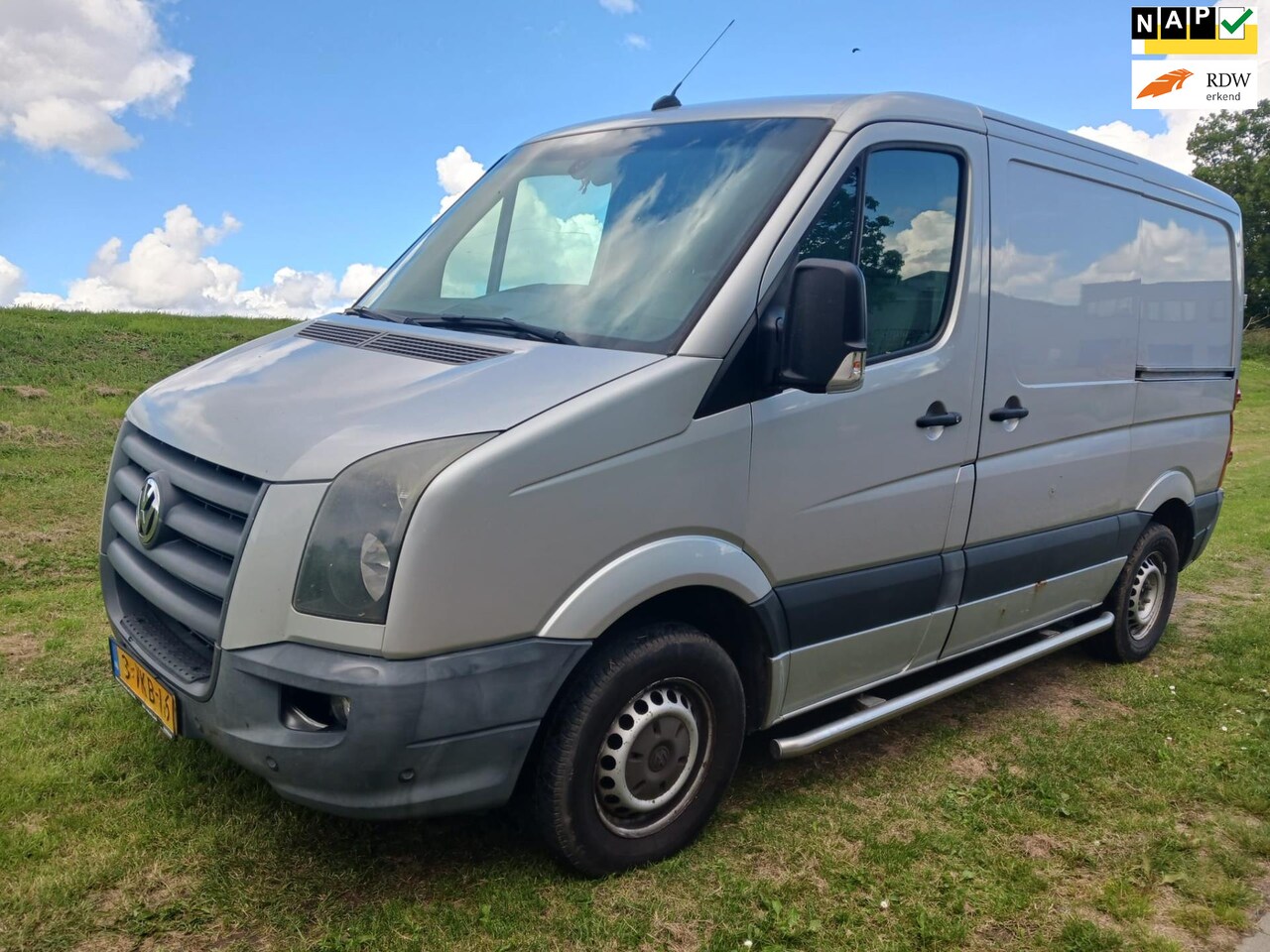 Volkswagen Crafter - 35 2.5 TDI L1H1 DC Trendline Airco excl. btw 2 schuifdeuren sidebars - AutoWereld.nl