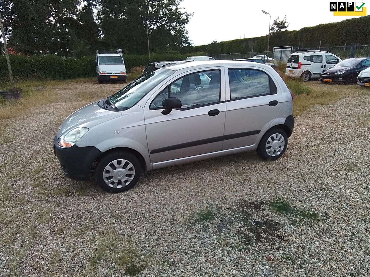 Chevrolet Matiz - 0.8 Pure Zeer weinig KM met nap 76080 - AutoWereld.nl