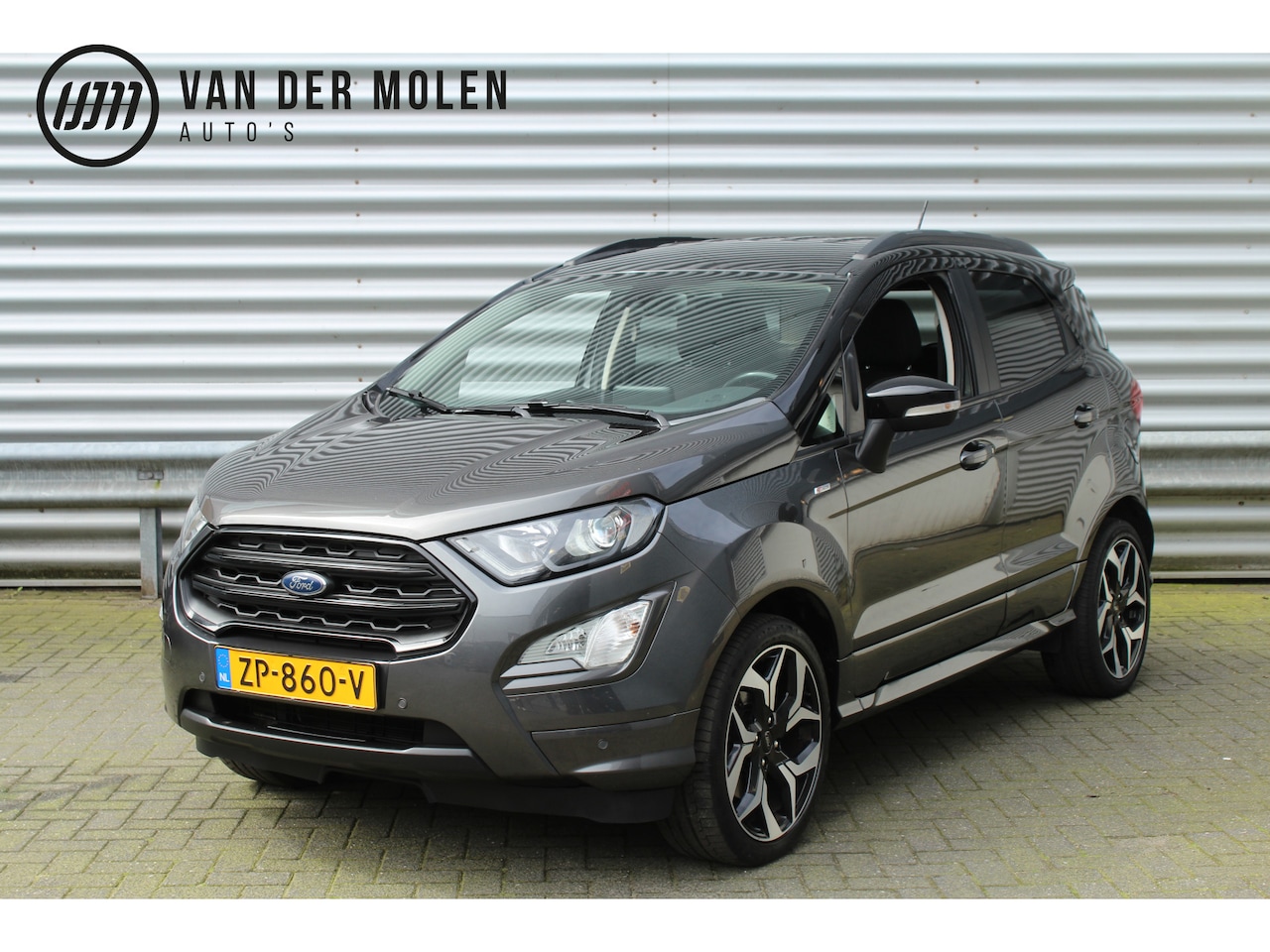 Ford EcoSport - 1.0 EcoBoost 126pk ST-Line NL-Auto NAP Clima Cruise Navi Camera Carplay Keyless B&O 17"LMV - AutoWereld.nl