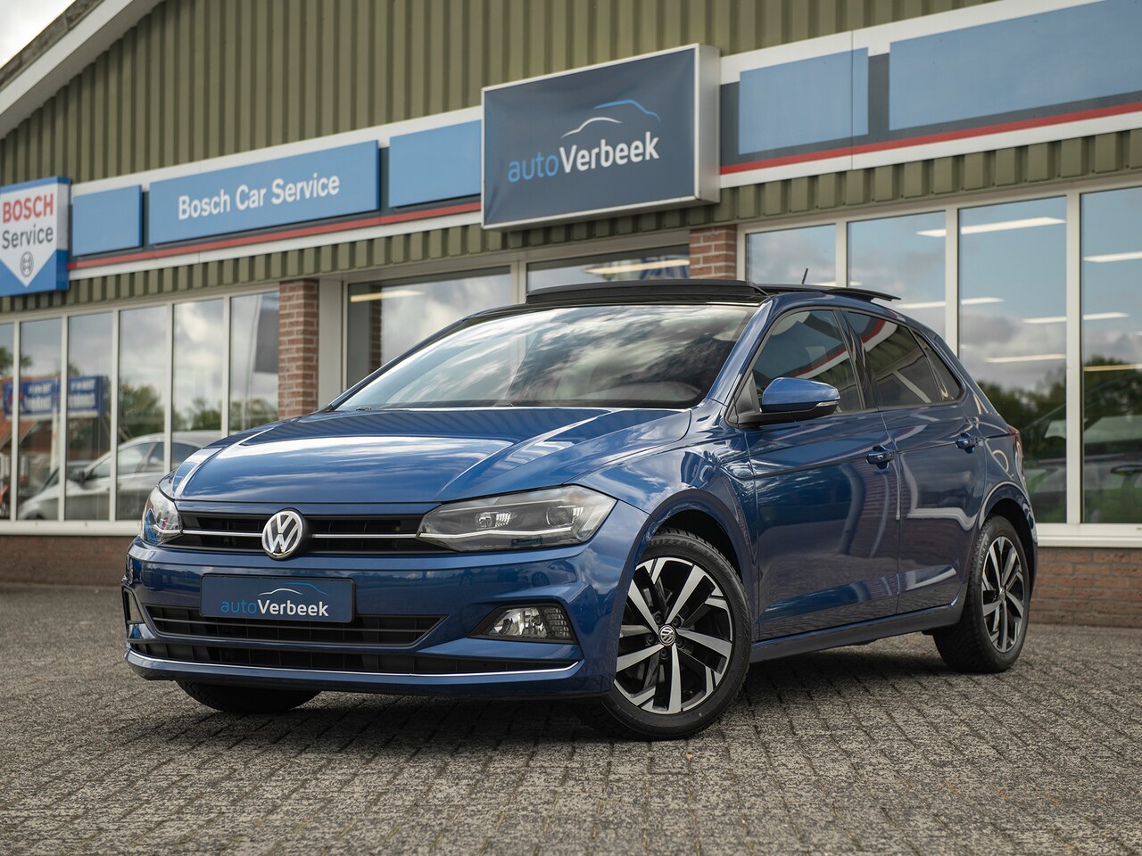 Volkswagen Polo - 1.0 TSI 115pk Highline | Navi | Panoramadak | Sportonderstel Adaptief | Keyless | Sperdiff - AutoWereld.nl