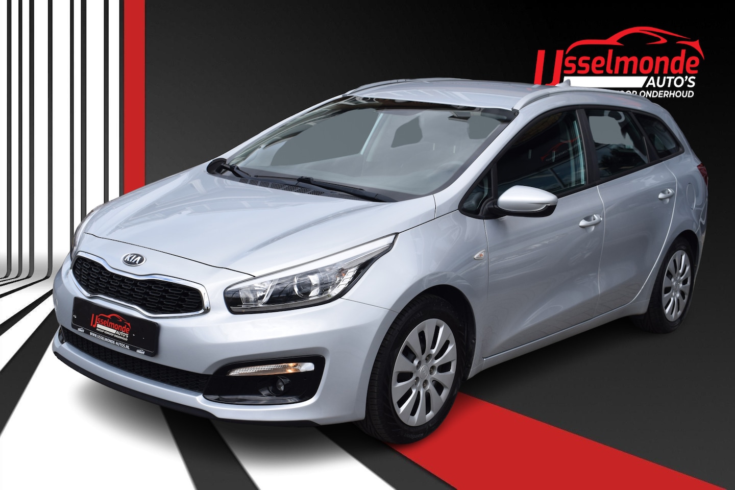 Kia Cee'd Sportswagon - 1.4 CVVT COMFORTLINE A.CAMERA/NAVI/PDC/CRUISE CONTROLE. - AutoWereld.nl