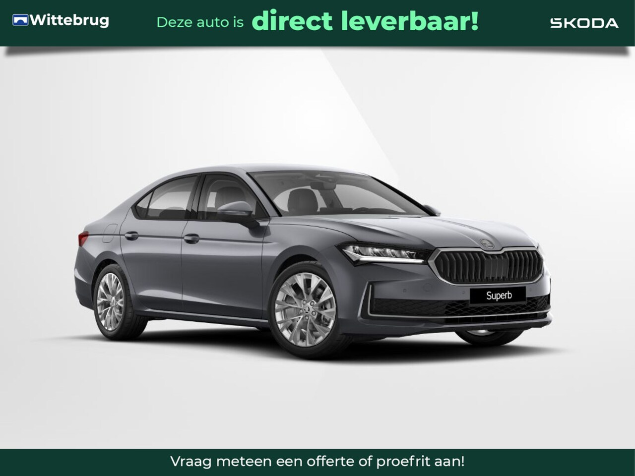 Skoda Superb - 1.5 TSI MHEV First Edition/ Lounge interieur/ Trekhaak wegklapbaar/ 18''inch Lichtmetalen - AutoWereld.nl