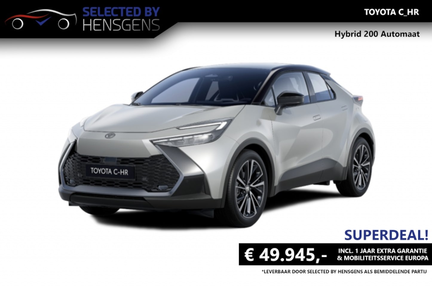 Toyota C-HR - 2.0 Hybrid 200 Exec AWD - AutoWereld.nl