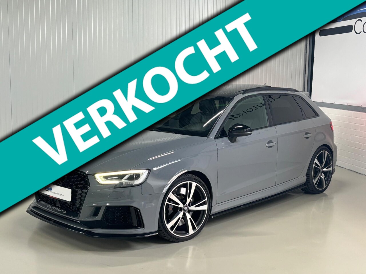 Audi RS3 - Sportback 2.5 TFSI RS 3 quattro|Pano|VOL|MILLTEK|510PK| - AutoWereld.nl