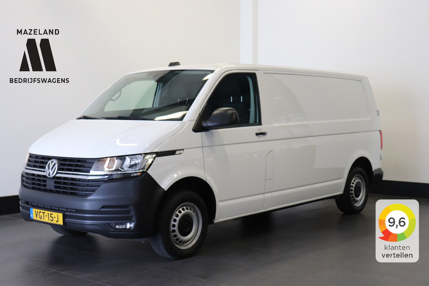 Volkswagen Transporter - 2.0 TDI 150PK L2 - EURO 6 - Airco - Navi - Cruise - € 19.950,- Excl. - AutoWereld.nl