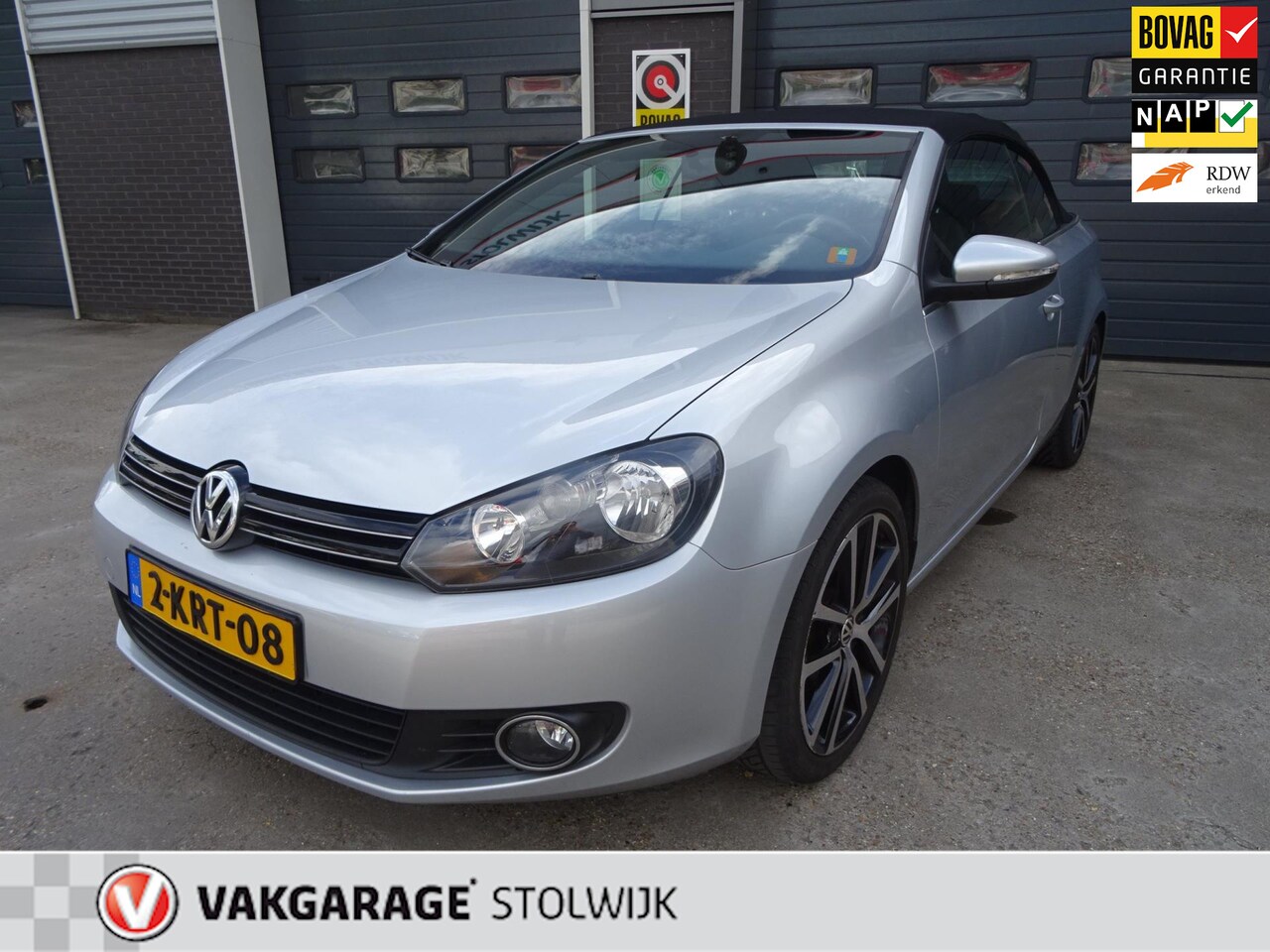 Volkswagen Golf Cabriolet - 1.2 TSI BlueMotion 1.2 TSI BlueMotion, Cabriolet, Trekhaak, Rijklaar prijs!!! - AutoWereld.nl