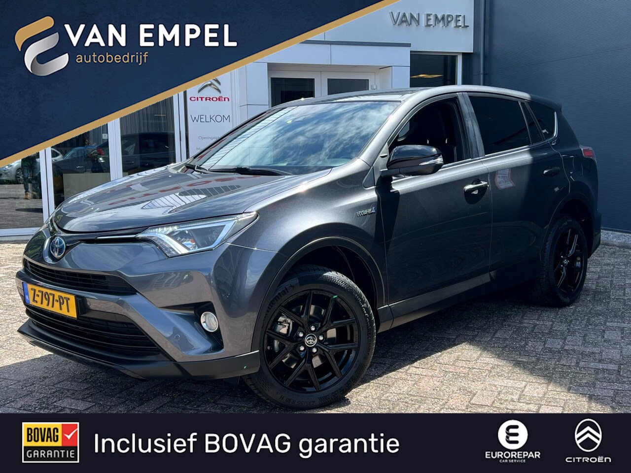 Toyota RAV4 - 2.5 Hybrid AWD | Elektrische achterklep | Navigatie | Cruise Control | - AutoWereld.nl