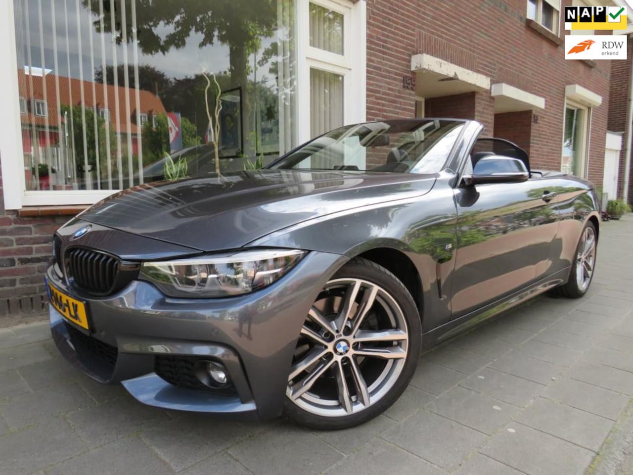 BMW 4-serie Cabrio - 430i High Executive Automaat Leder Clima - AutoWereld.nl