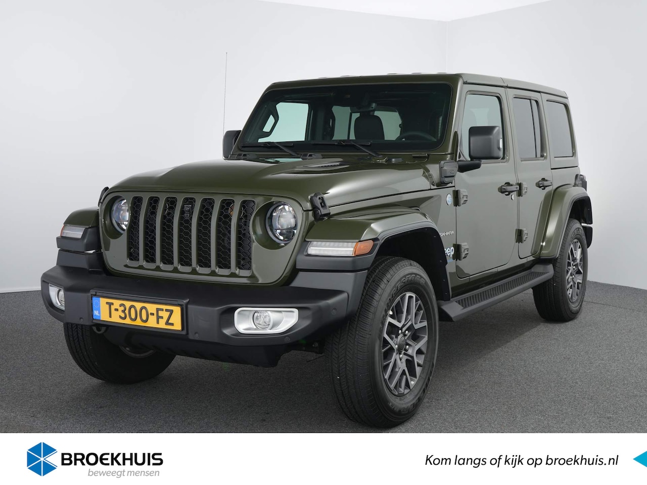 Jeep Wrangler Unlimited - 4xe 380 Sahara | Leder | Camera V+A | Carplay | Navigatie - AutoWereld.nl