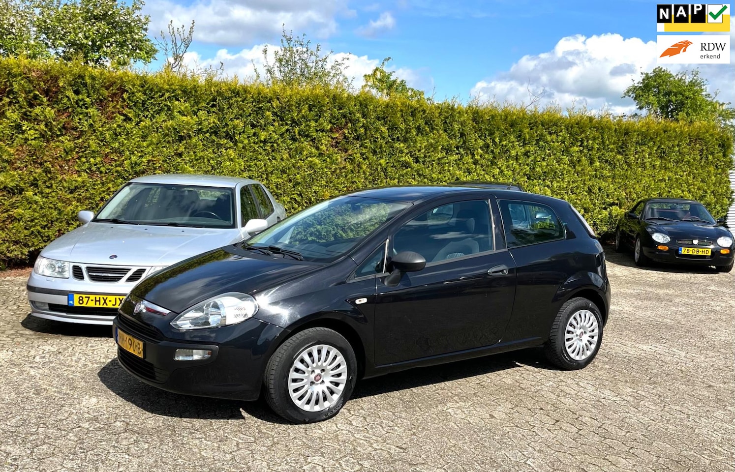 Fiat Punto Evo - 1.4 APK NIEUW AIRCO PERFECT RIJDEND - AutoWereld.nl