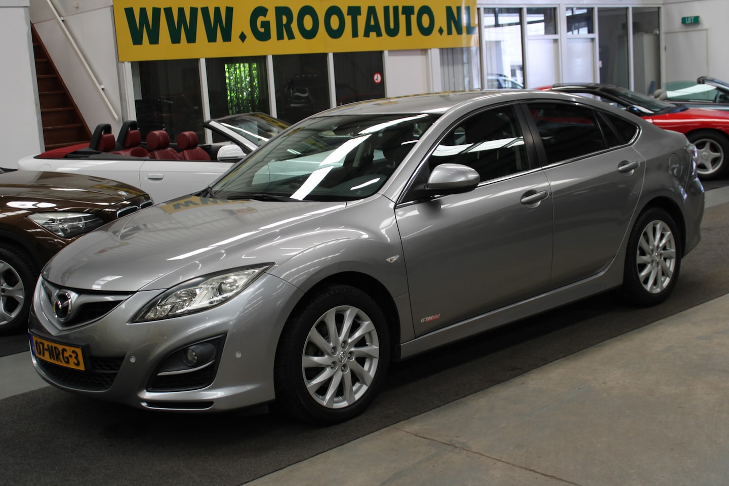 Mazda 6 - 2.0 GT-M Line Airco, Cruise control, Navi, Trekhaak, Stoelverwarming - AutoWereld.nl