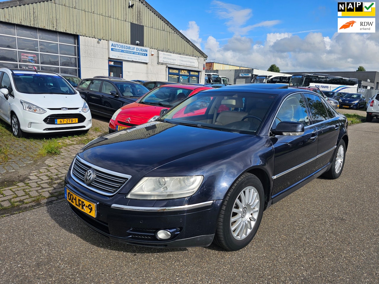 Volkswagen Phaeton - 3.0 TDI 5p. Automaat NAV.+ Airco Bj:2006 - AutoWereld.nl