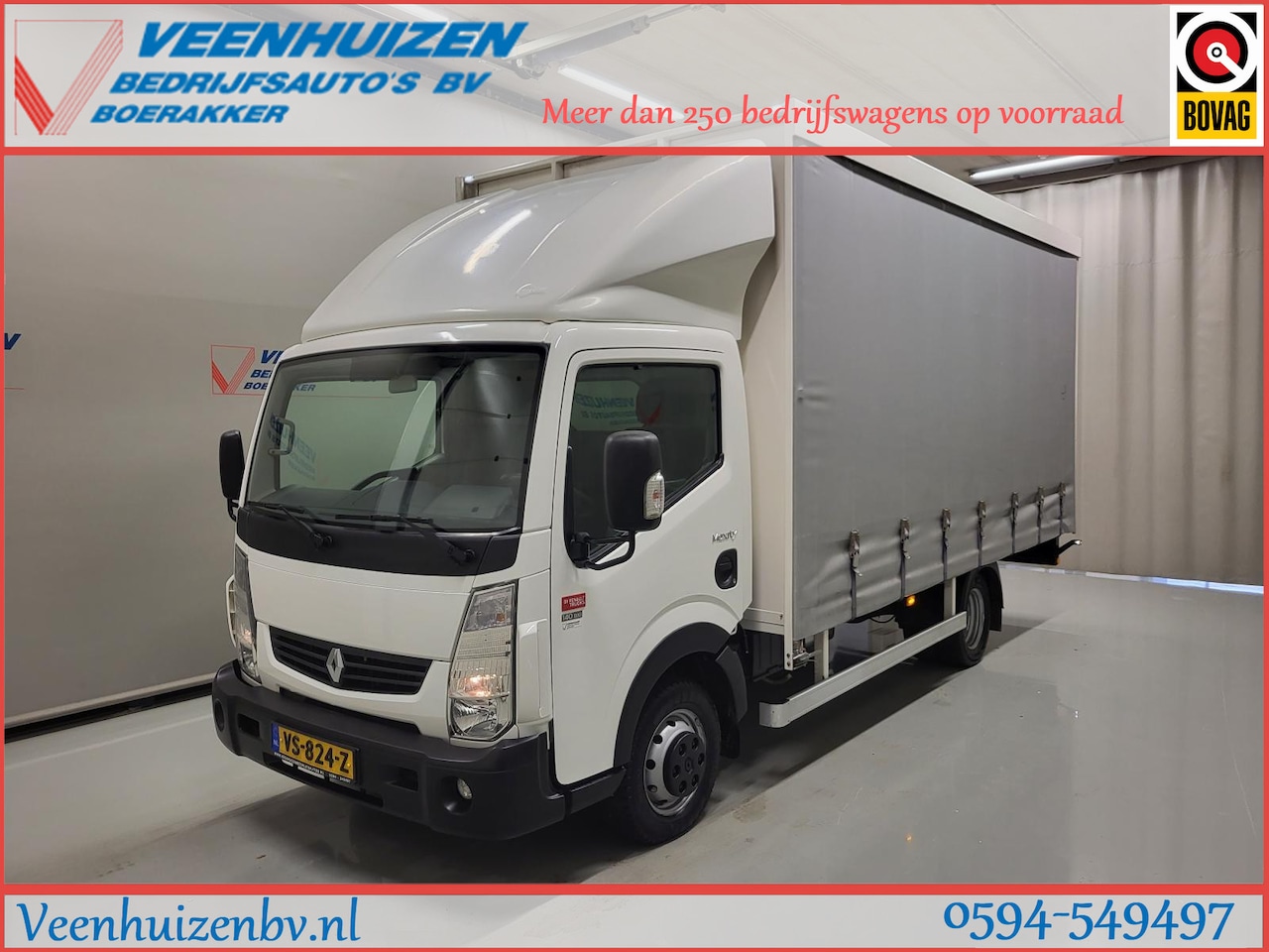 Renault Maxity - 2.5DXI 136PK Bakwagen Airco 3500KG Trekgewicht! - AutoWereld.nl