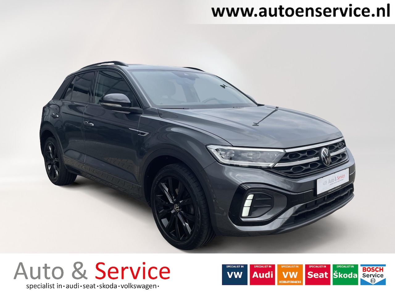 Volkswagen T-Roc - 1.5 TSI R-Line - Black Style - IQ.Light - Camera - - AutoWereld.nl