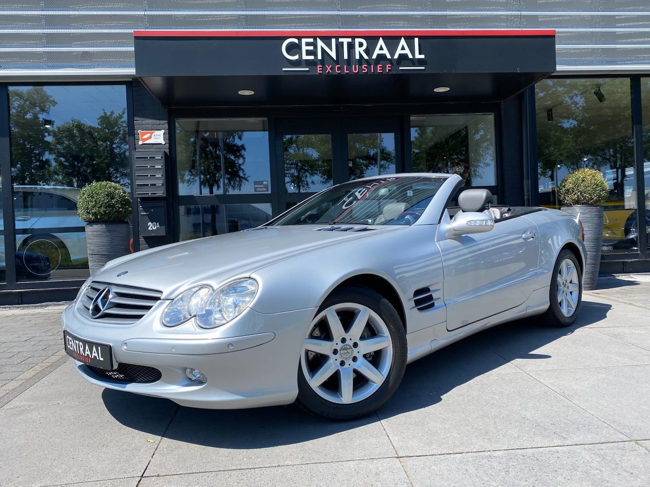 Mercedes-Benz SL-klasse Cabrio - 500 306PK|Bose|Keyless|PDC|Memory|Leder|Cruise Control - AutoWereld.nl