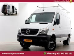 Mercedes-Benz Sprinter - 516 CDI 163pk E6 L2H2 4X4 ZG3 Servicewagen Airco/Inrichting Trekhaak 3500kg 10-2018