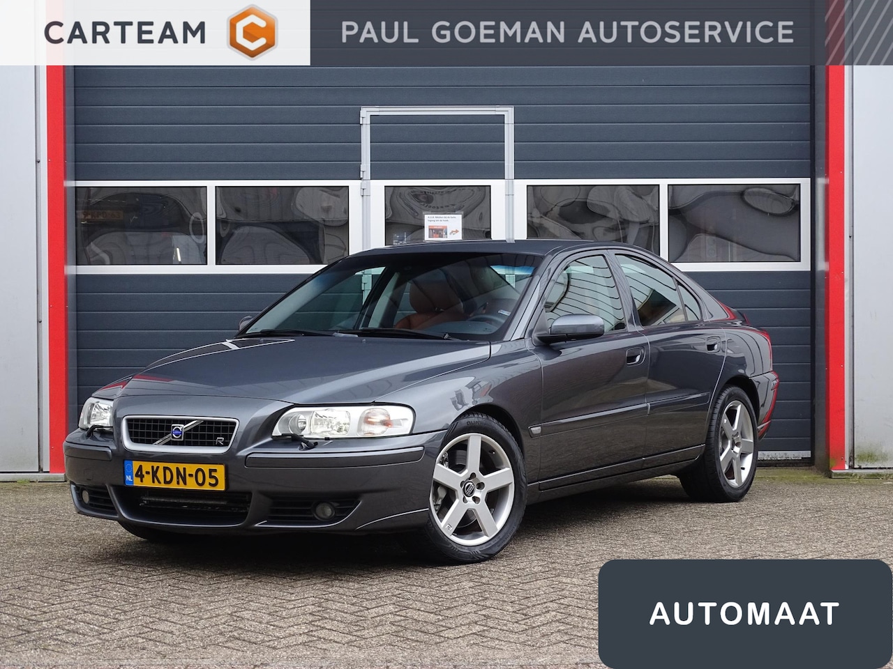 Volvo S60 - 2.5 R | Xenon | Uniek | Oranje Leder | Elek Stoel | - AutoWereld.nl