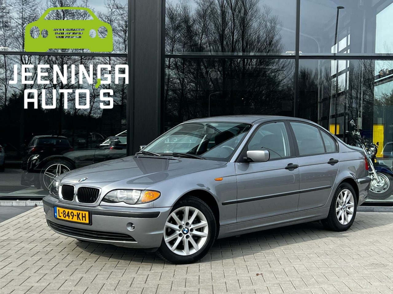 BMW 3-serie - 316i Black&Silver II Youngtimer met Climate control|APK|Weinig KM! Zeer nette auto !! - AutoWereld.nl