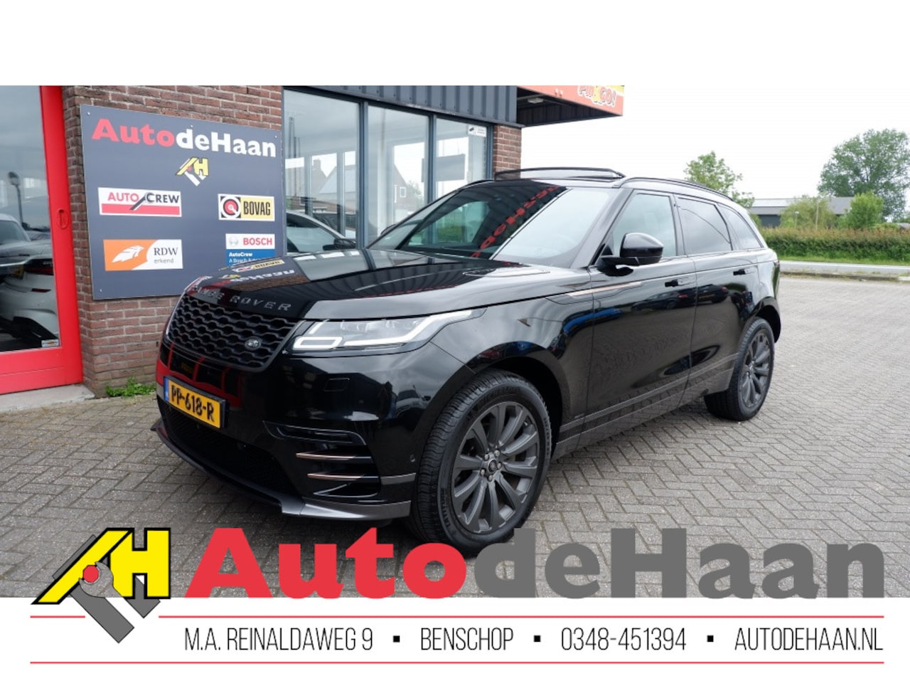 Land Rover Range Rover Velar - 2.0 I4 AWD R-Dyn. SE Pano/Leer/Nwe motor/1e Eig./Trekhaak/Meridi - AutoWereld.nl