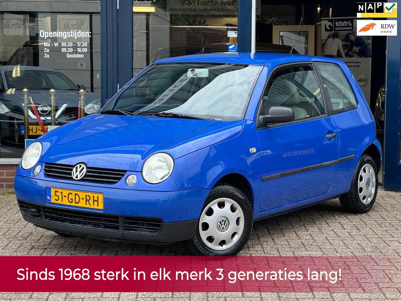 Volkswagen Lupo - 1.0 Trendline NL AUTO NAP! Stuurbekrachtiging l Elek pakket l Dealer OH! Recent beurt & AP - AutoWereld.nl