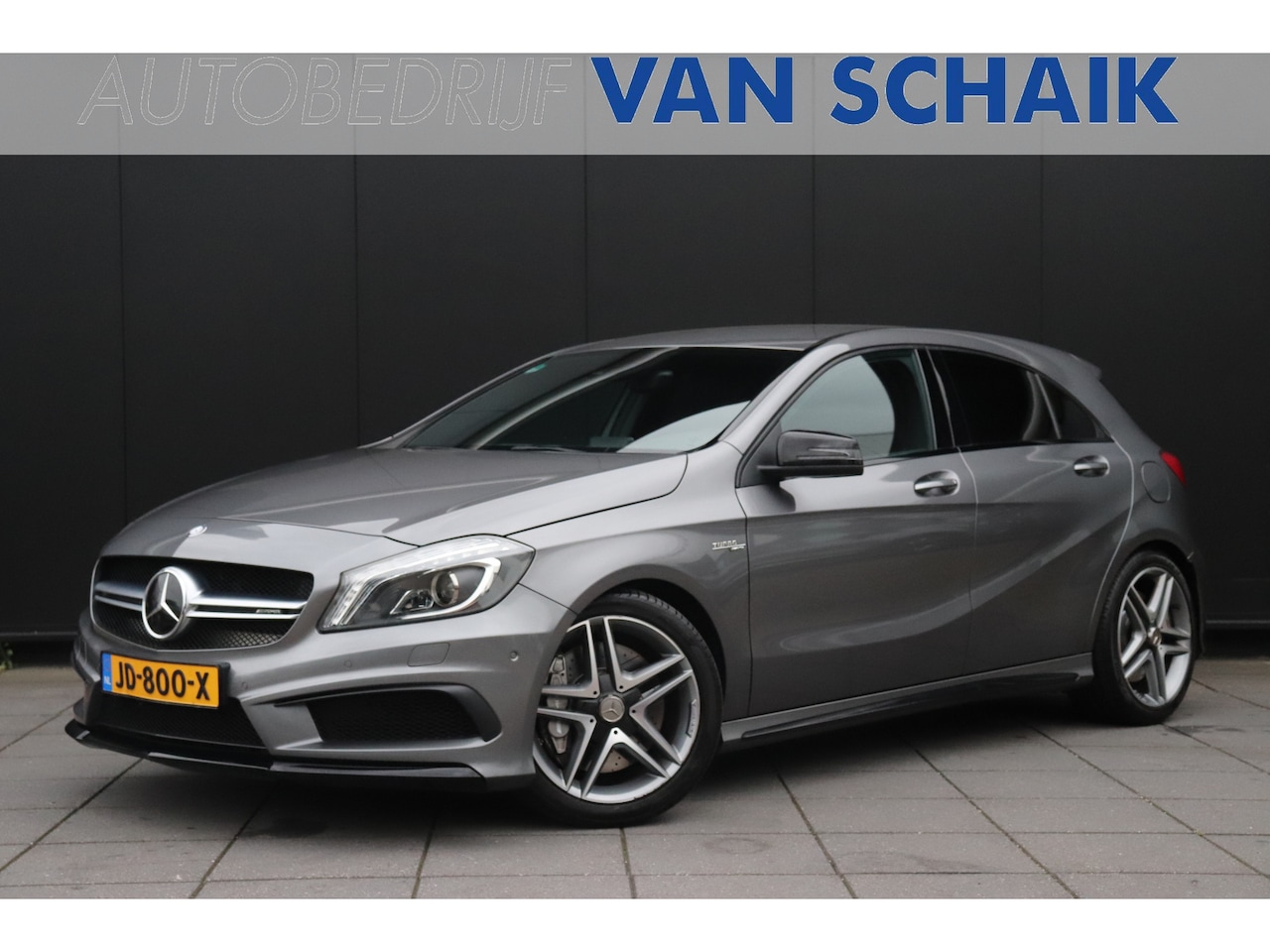 Mercedes-Benz A-klasse - AMG 45 4MATIC 361 PK | LEDER | PDC | NAVIGATIE| HISTORIE AANWEZIG - AutoWereld.nl