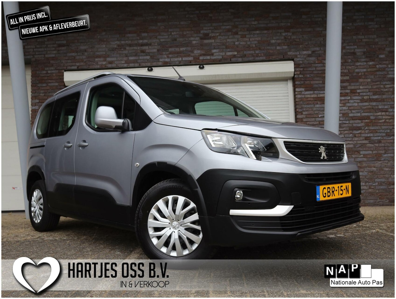 Peugeot Partner MPV - Rifter 1.2 Puretech Active (Vol-Opties!) 1e eigenaar - AutoWereld.nl