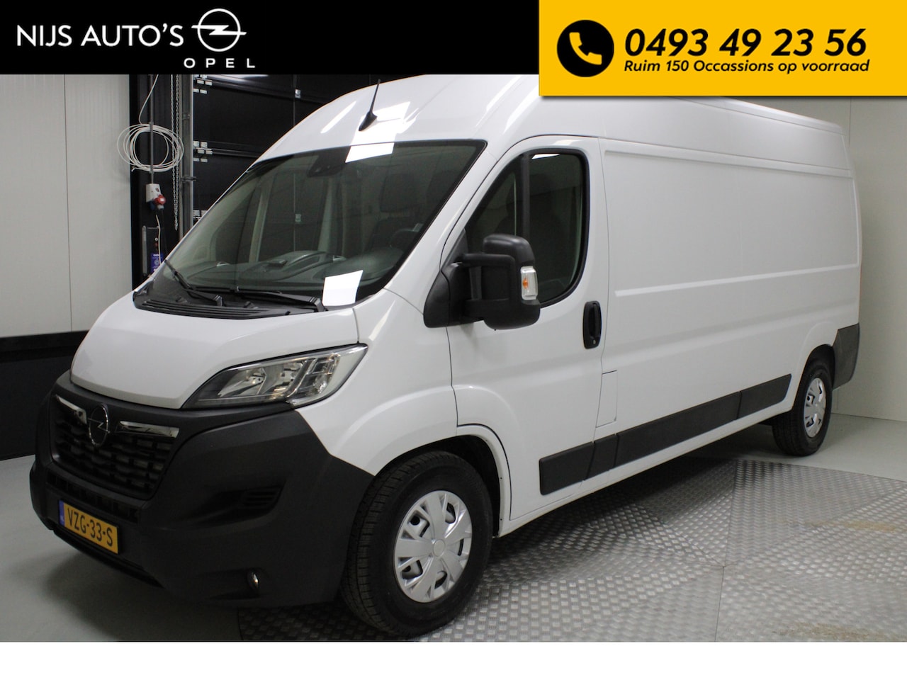 Opel Movano-e - L3H2 Zwaar Edition 70 kWh | NL auto | airco | navigatie fullmap | pdc achter + camera | cr - AutoWereld.nl