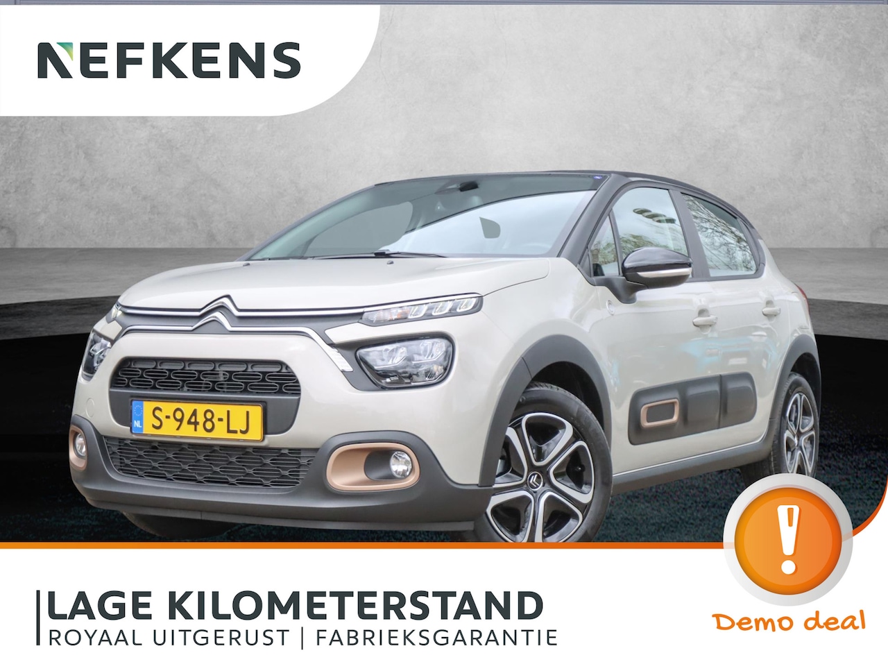 Citroën C3 - 82pk P.T. C-Series (Direct rijden!!/Climate/AppleCarPLay/Cruise/NAV.) - AutoWereld.nl