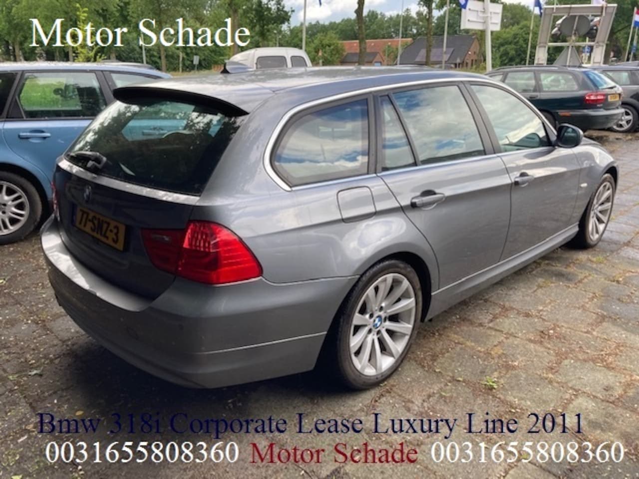 BMW 3-serie Touring - (e90) 318i136pk Corp Lease Lux Line Motor Schade - AutoWereld.nl