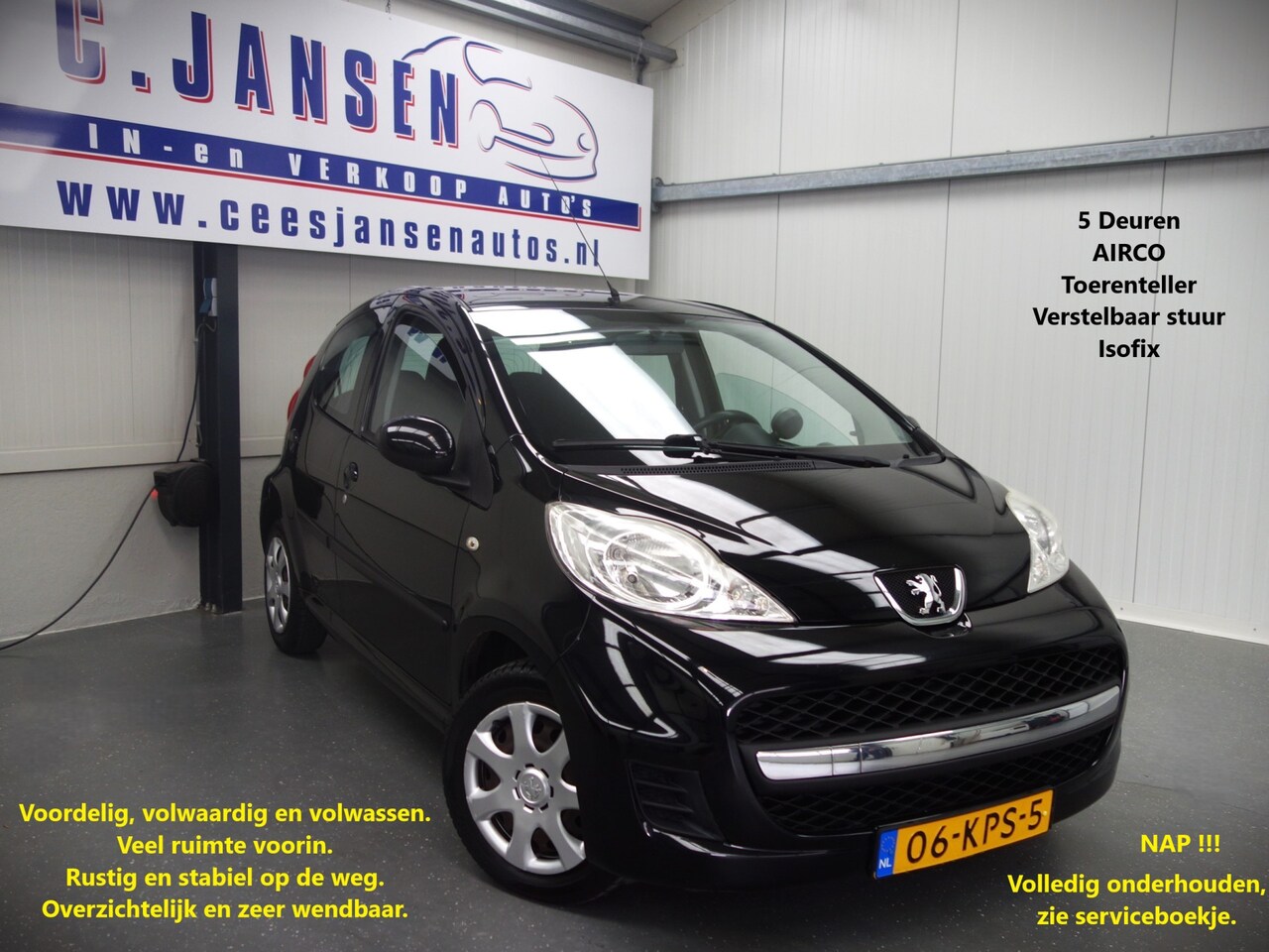 Peugeot 107 - 1.0-12V Sublime KEURIGE AUTO !! - AutoWereld.nl