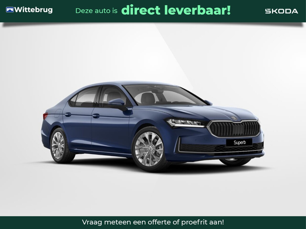 Skoda Superb - 1.5 TSI MHEV First Edition/ Lounge interieur/ Trekhaak wegklapbaar/ 18''inch Lichtmetalen - AutoWereld.nl