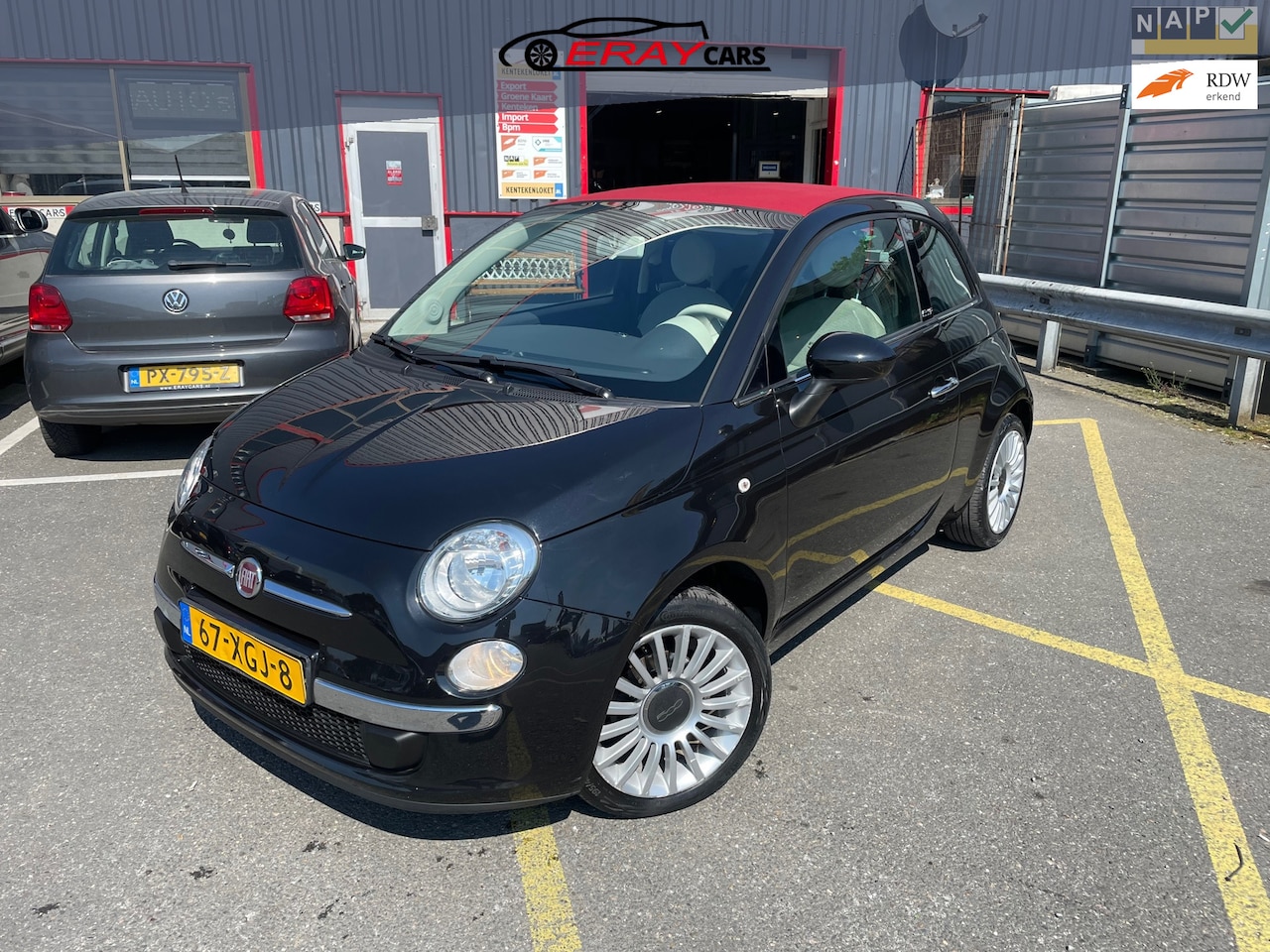 Fiat 500 C - 1.2 Lounge / NAP / CABRIO / NWE DISTR / SP VLG / OHB / - AutoWereld.nl