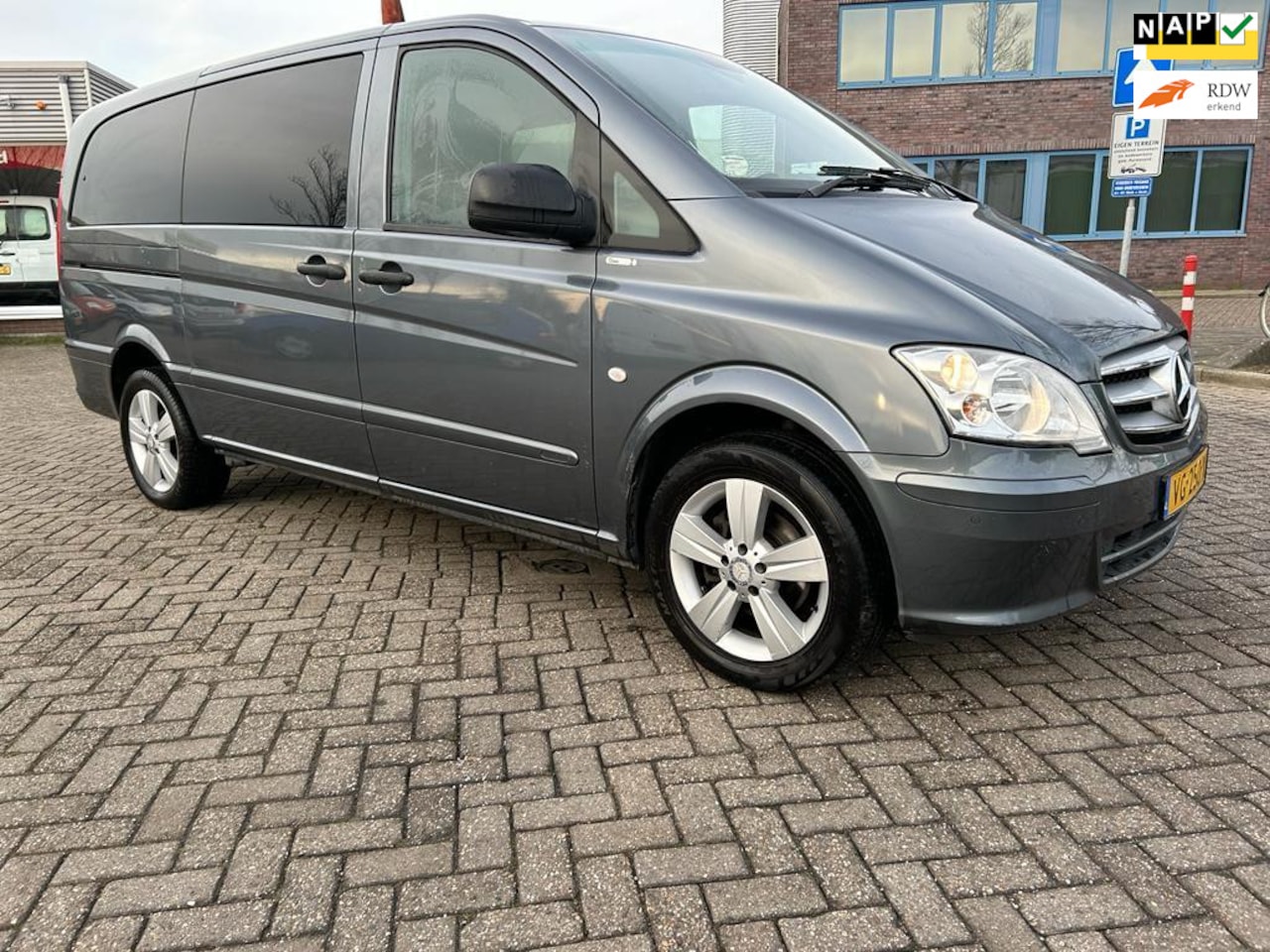 Mercedes-Benz Vito - 113 CDI 320 Lang HD|Automaat DUBBEL CABINE|CRUISE CONTROL| - AutoWereld.nl