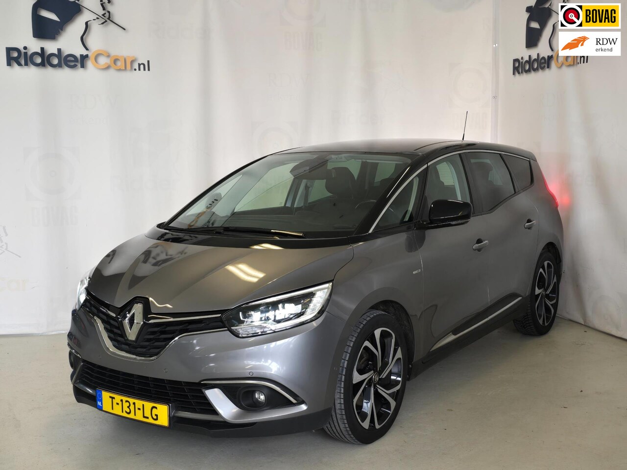 Renault Grand Scénic - 1.3 TCe Bose 7p.|AUTOMAAT|1E EIG|GARANTIE|NAVI|PARK CAM/SENS|LEDER|VELGEN - AutoWereld.nl