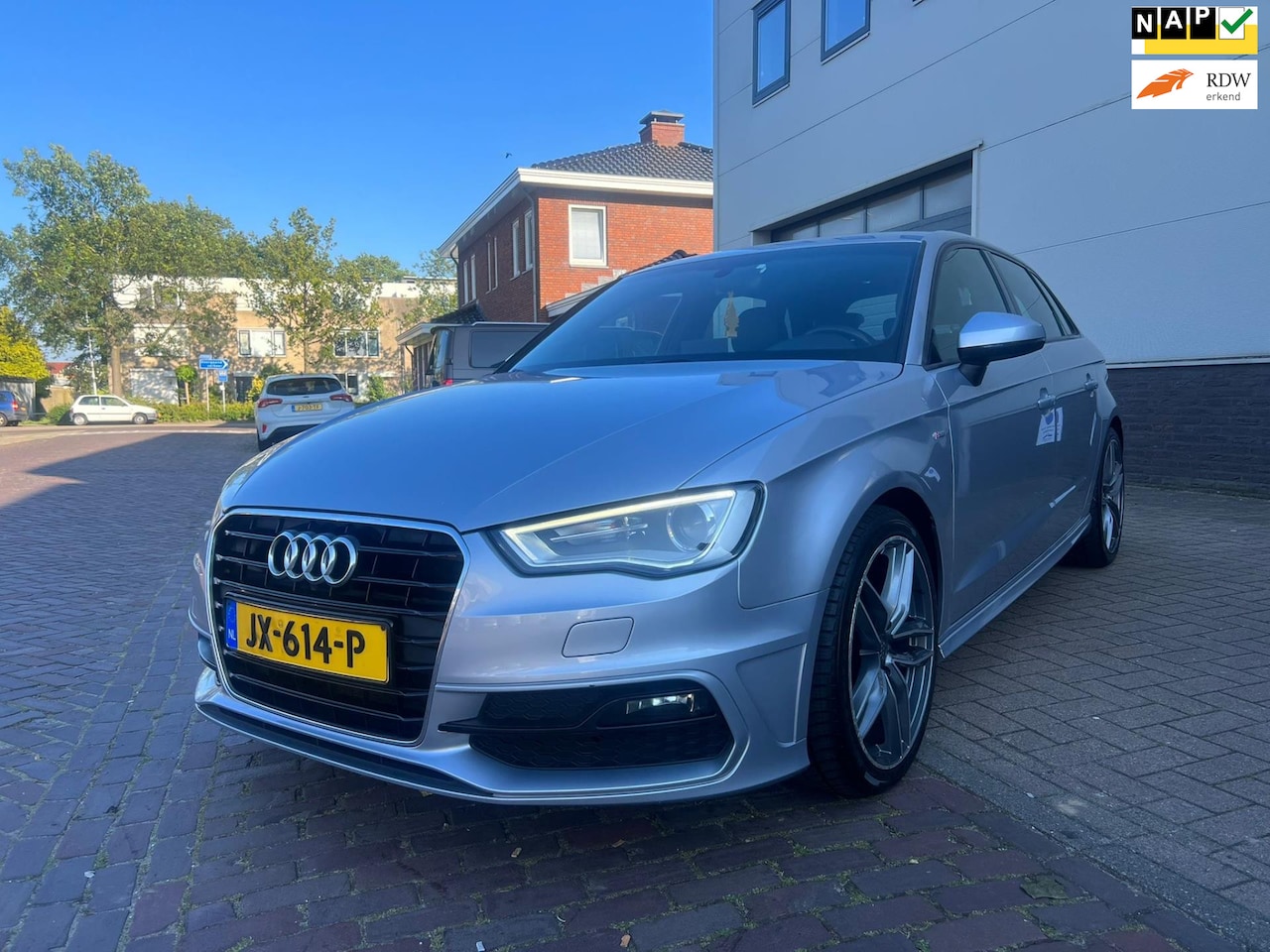 Audi A3 Sportback - 1.4 TFSI Adrenalin Sport/3xSline/Navi/Automaat/Climate-c/Cruise-c/Leder/Led - AutoWereld.nl