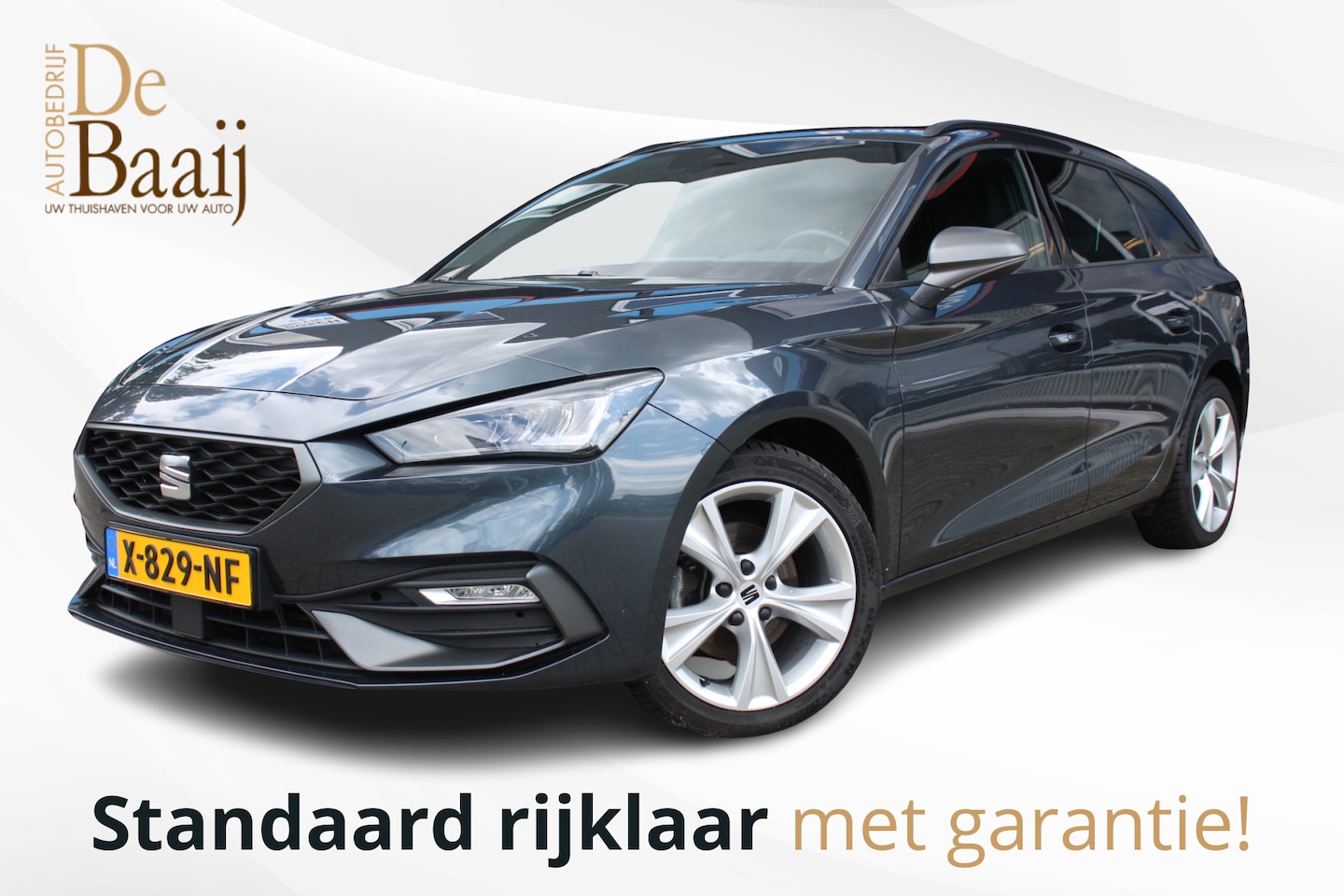 Seat Leon Sportstourer - 1.5 eTSI FR Business Intense | Automaat | Keyless | Stoel- en stuurverwarming | Virtual da - AutoWereld.nl