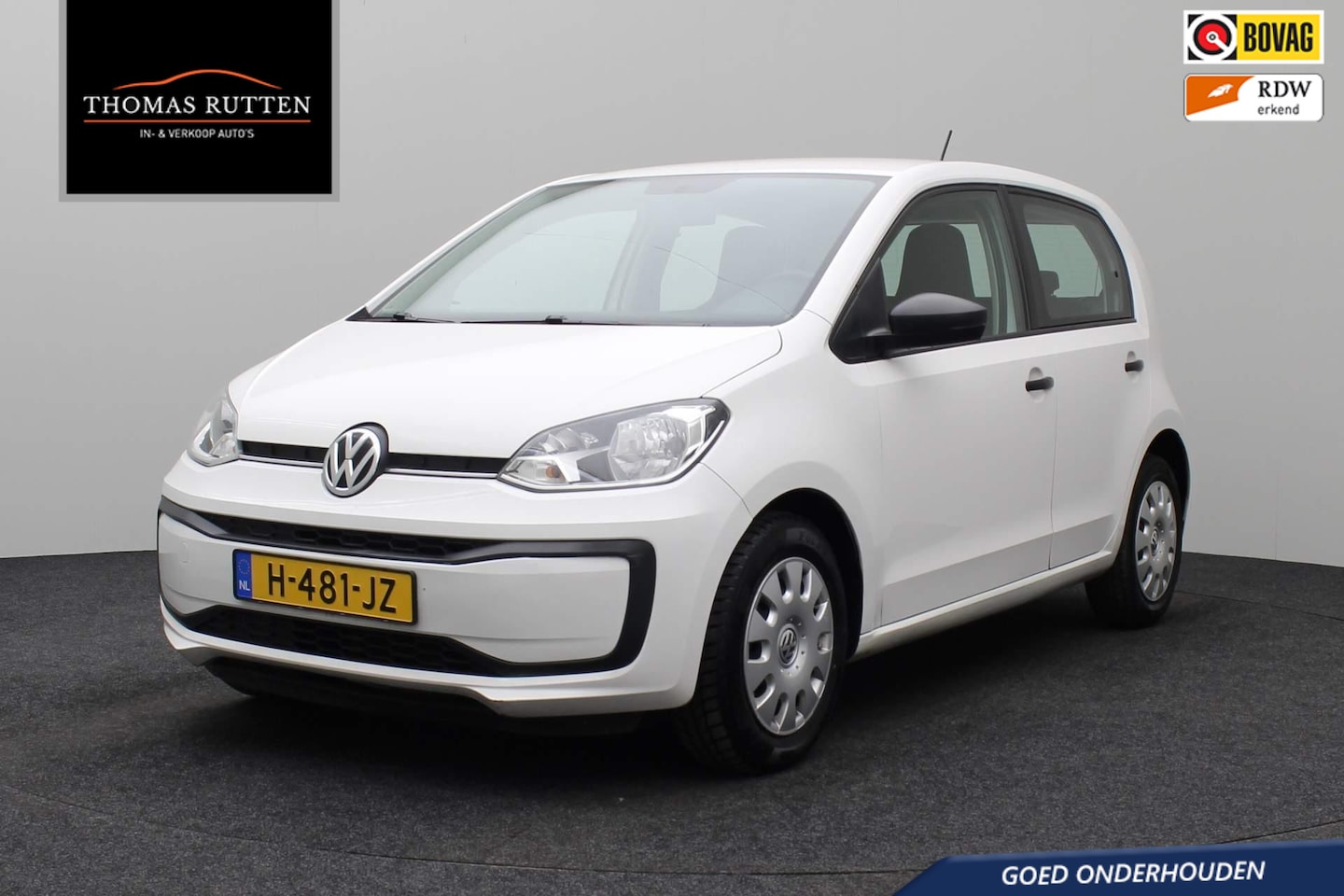 Volkswagen Up! - 1.0 BMT move up! 2016 Airco | Radio CD | Centrale vergrendeling op afstand | Goed onderhou - AutoWereld.nl