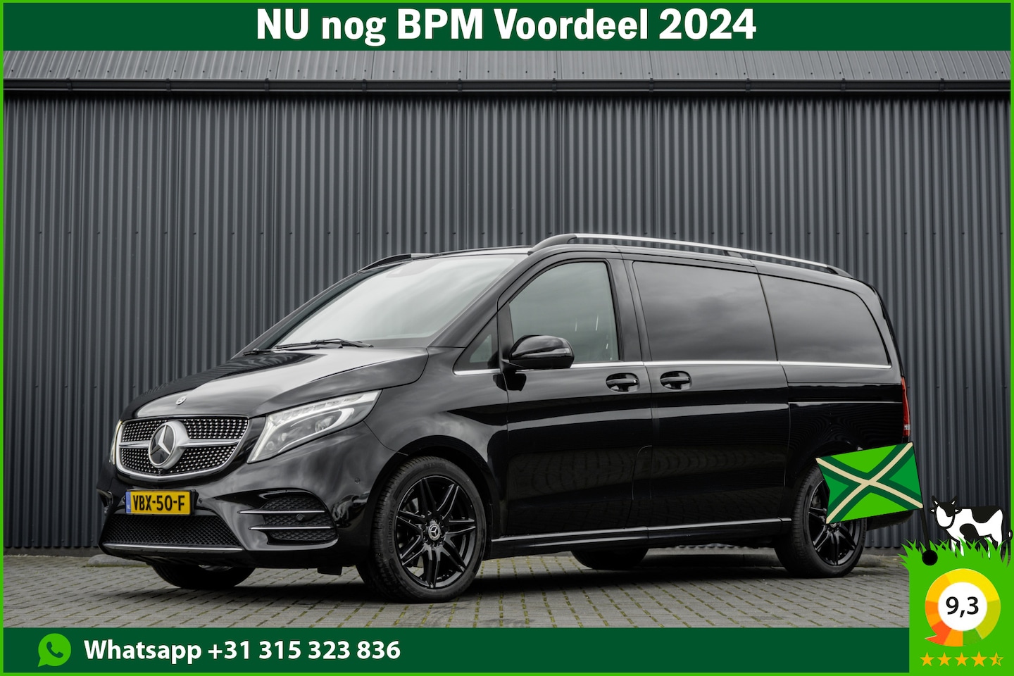 Mercedes-Benz V-klasse - 300d | Avantgarde | Euro 6 | 240 PK | ILS | Comand | Cruise | 360° Camera | PDC - AutoWereld.nl