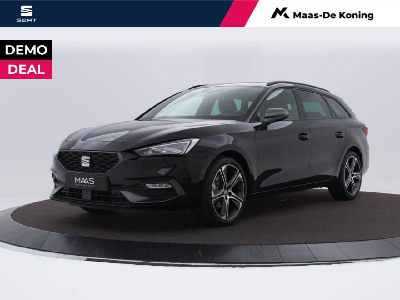 Seat Leon Sportstourer - FR Business Intense 1.0 eTSI 81kW / 110pk met Trekhaak - AutoWereld.nl